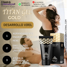 TITAN GEL GOLD TIENDA EROTICA LOS OLIVOS